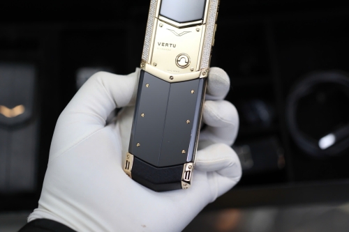 Signature S Rose Gold Full Diamond